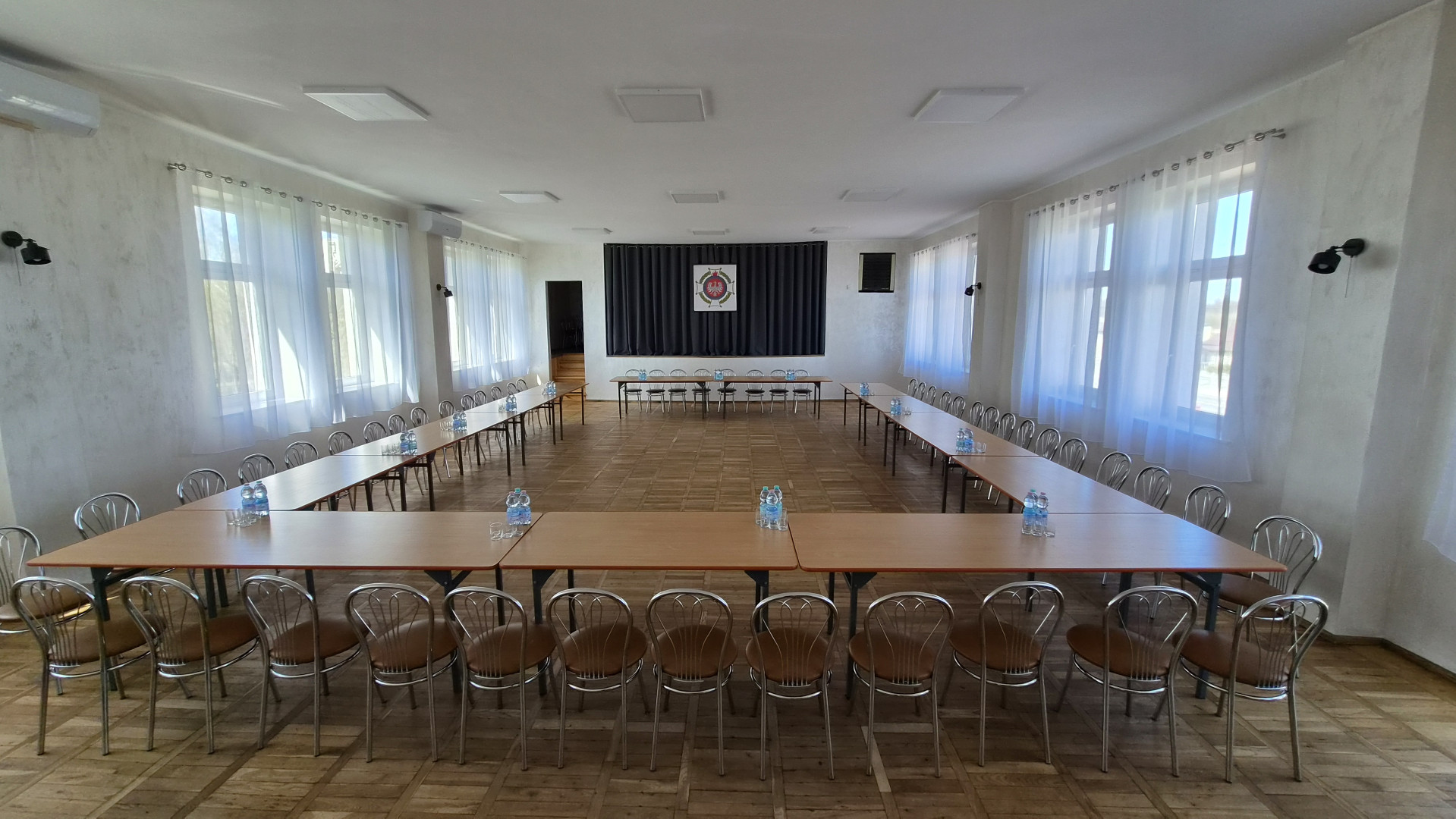 sala OSP Małkinia Górna po remoncie